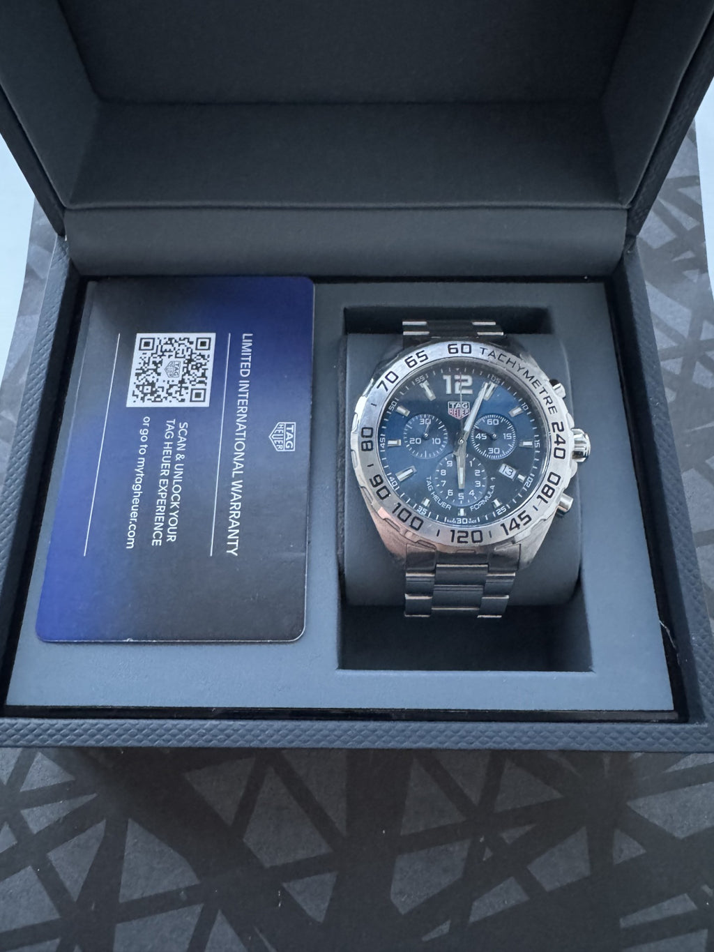 2023 TAG HEUER BLUE FORMULA 1 CHRONOGRAPH CAZ101K 43mm