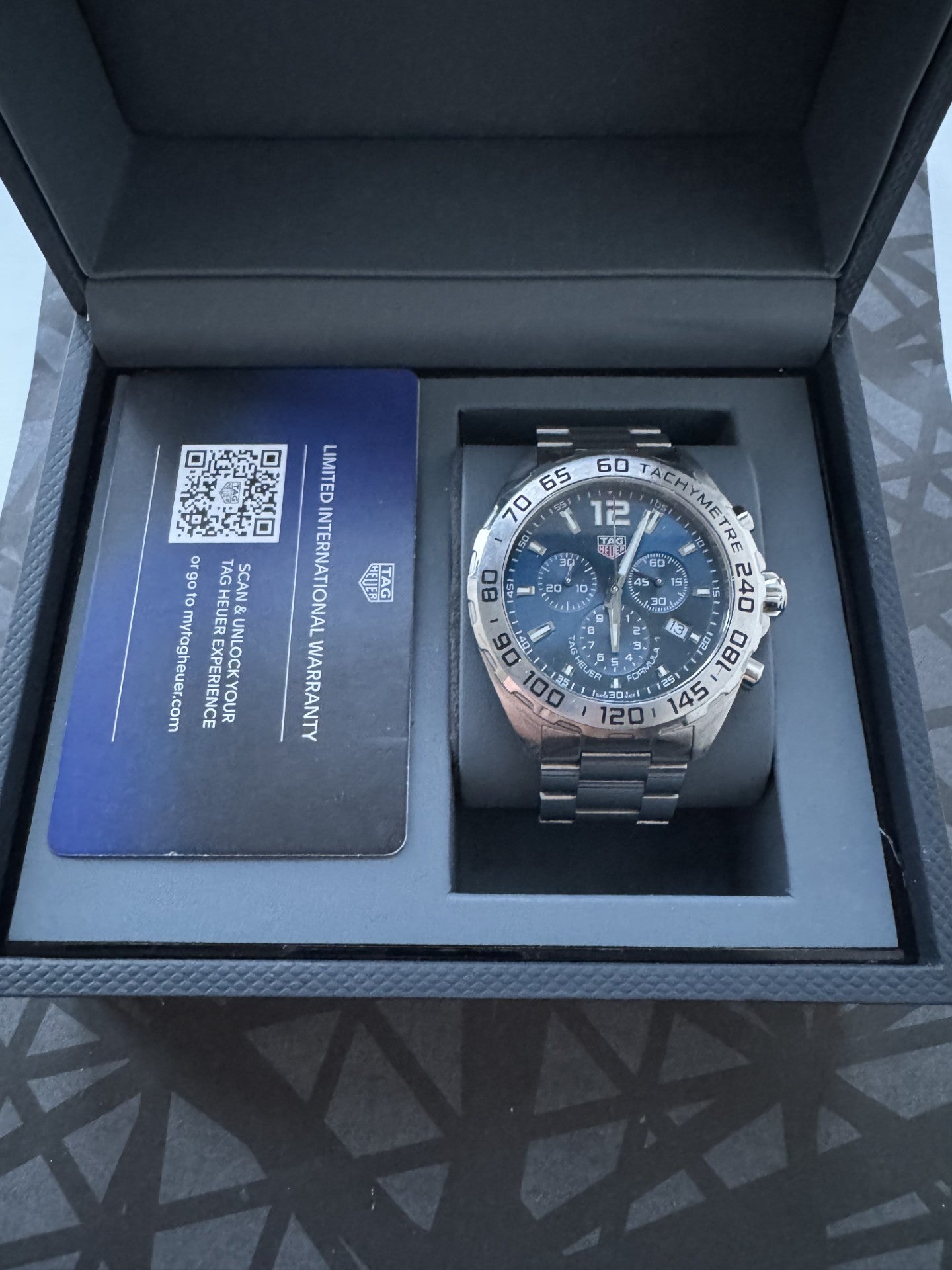 2023 TAG HEUER BLUE FORMULA 1 CHRONOGRAPH CAZ101K 43mm