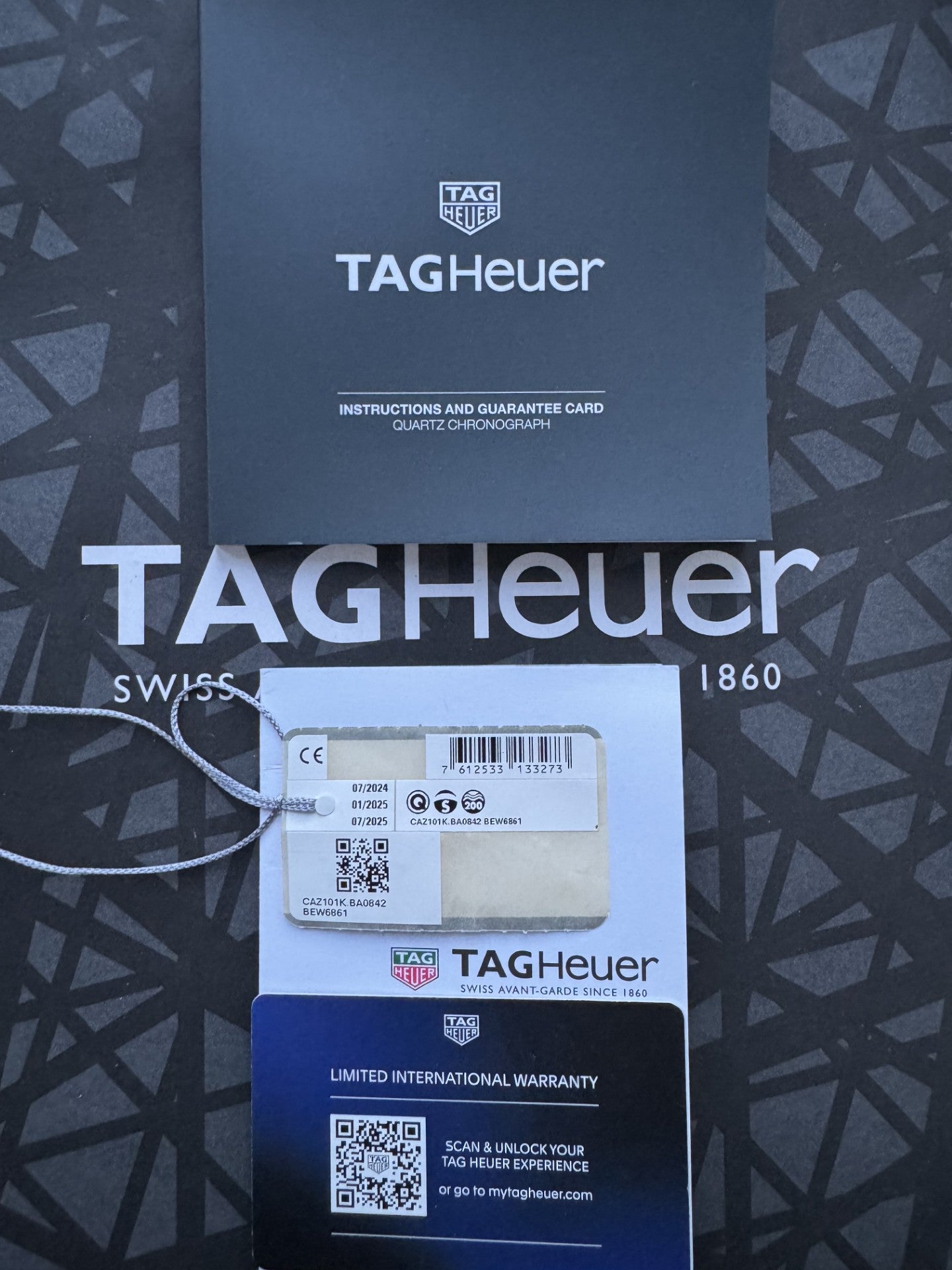 2023 TAG HEUER BLUE FORMULA 1 CHRONOGRAPH CAZ101K 43mm